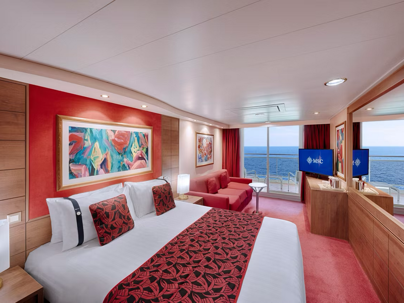 Deluxe Balcony with Partial View